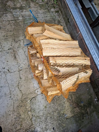 Net sacks hardwood birch - net, of