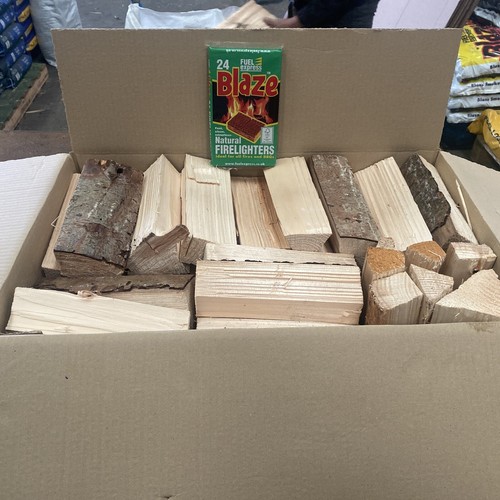 Box logs kilm dried big - box,