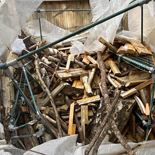 Mixed firewood logs kindling - logs,,