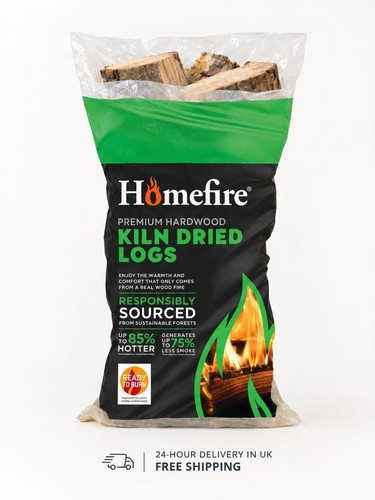 Kiln dried hardwood - dried, logs