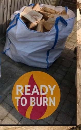 Ton bag kiln dried - dried, hardwood