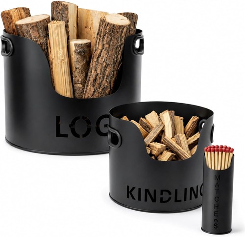 3pc firewood log - firewood, storage