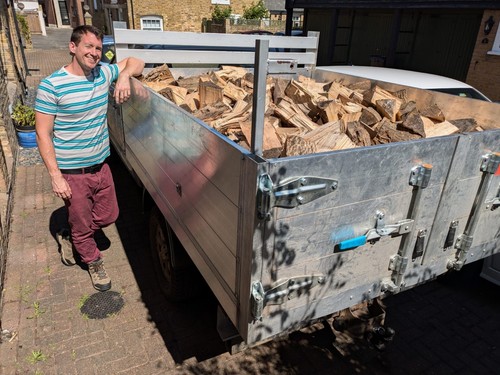 Seasoned hardwood logs - seasoned, 2m³