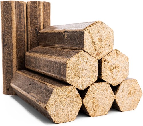 Beech firewood briquettes - firewood,