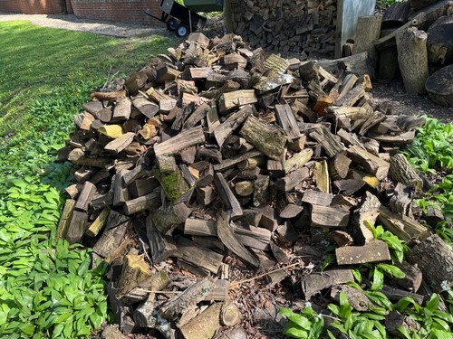 Ash firewood split - , logs