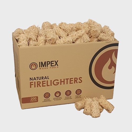 200 fire lighters - lighters, natural